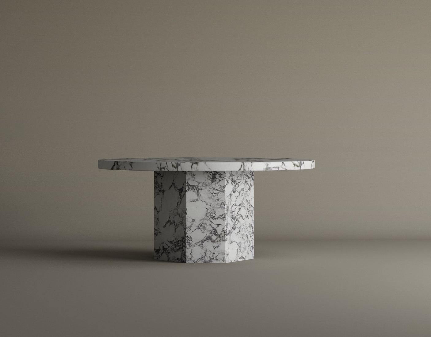 Serenity Calacatta Viola Marble Coffee Table Set