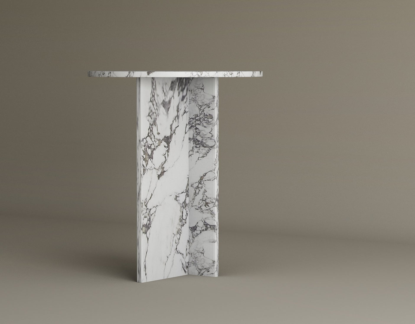 Ela Prestige Calacatta Viola Marble Coffee Table – A Statement Piece in Handcrafted Marble