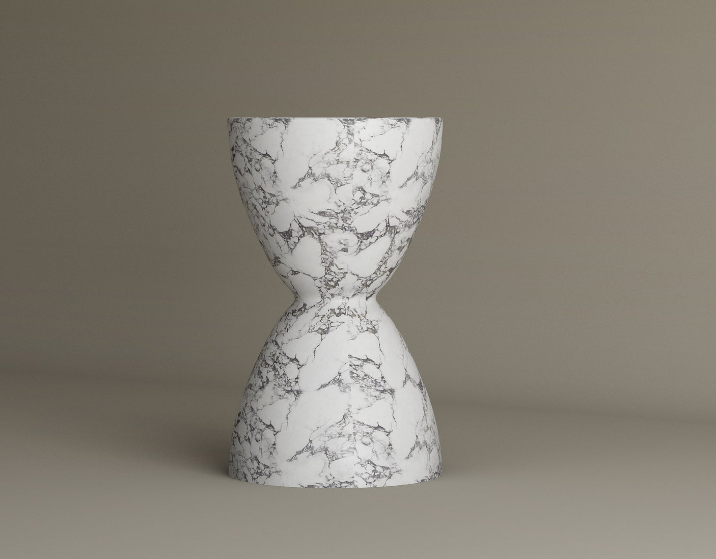 Eda Sphere Calacatta Viola Marble Table