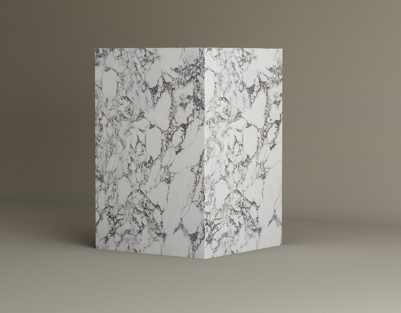 Harmony Calacatta Viola Marble Cube Table