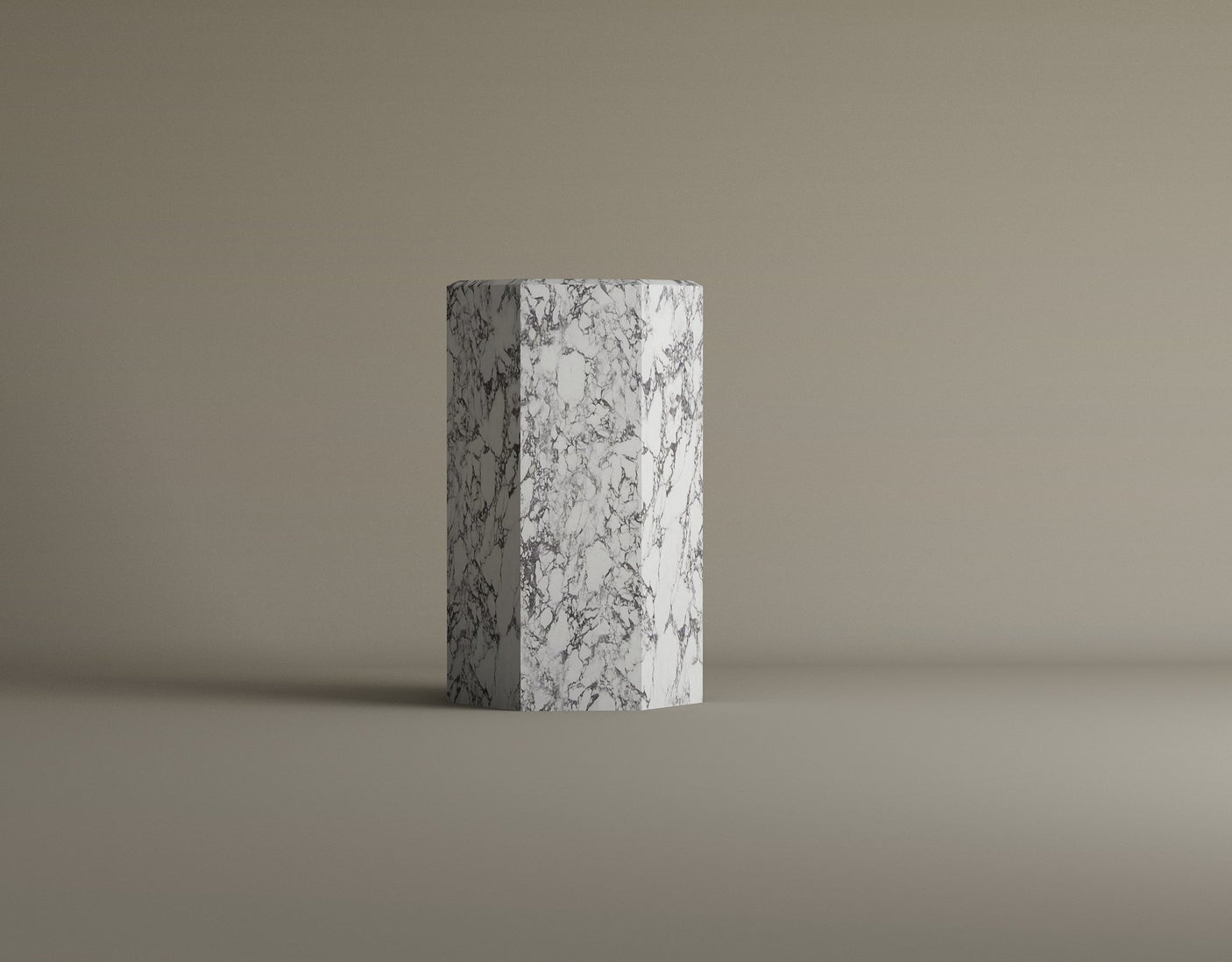 HexaForm Calacatta Viola Marble Table