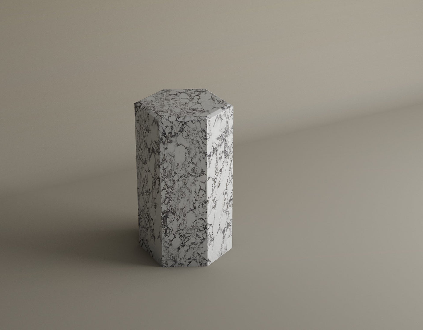 HexaForm Calacatta Viola Marble Table