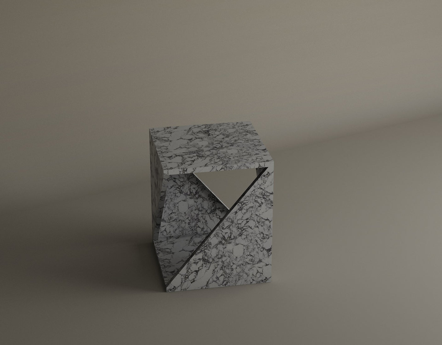 Soho Calacatta Viola Marble Table