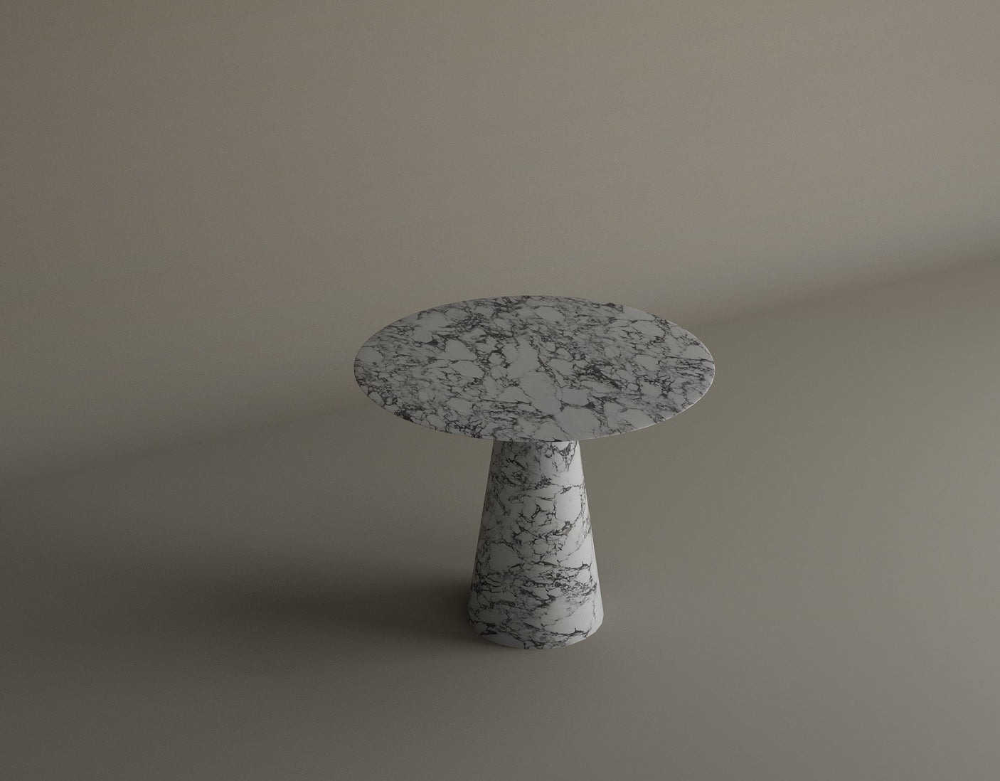 Twin Pillars Calacatta Viola Marble Table Set