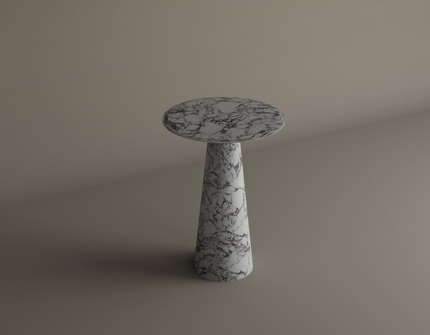 Twin Pillars Calacatta Viola Marble Table Set