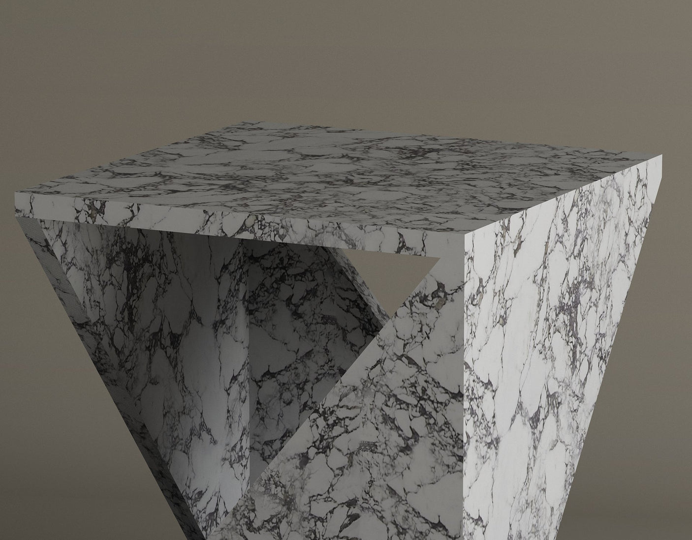 Soho Calacatta Viola Marble Table