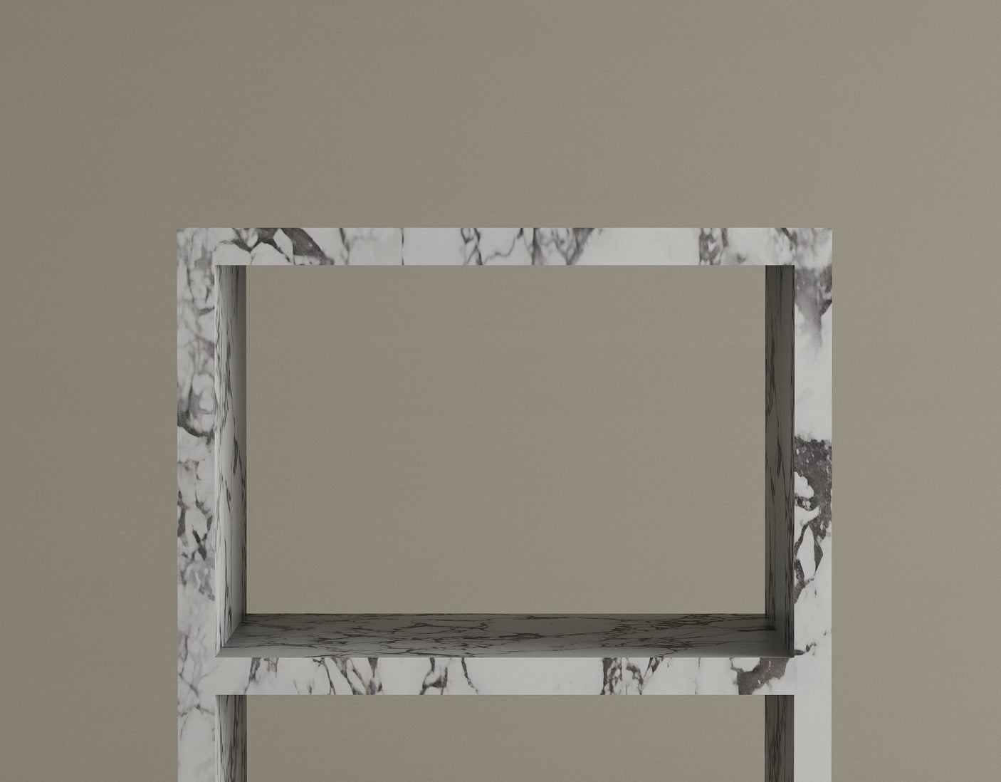 Terra Firma Calacatta Viola Marble End Table