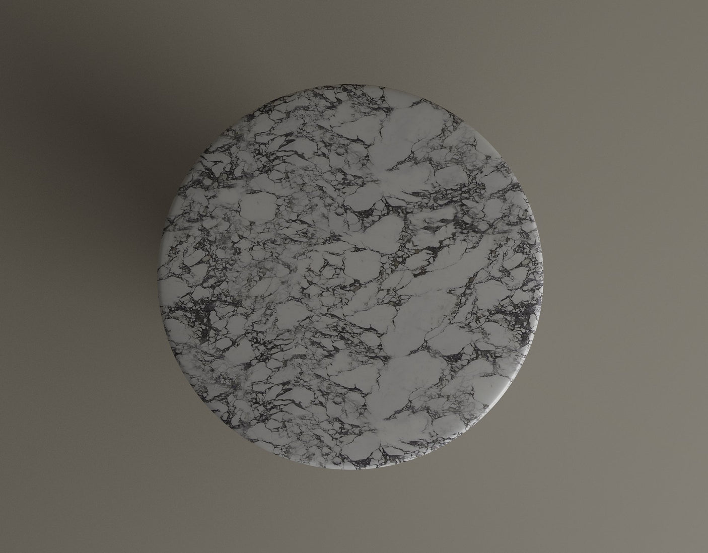 Tavolino Calacatta Viola Marble Column Table