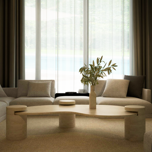 All Travertine Coffee Tables