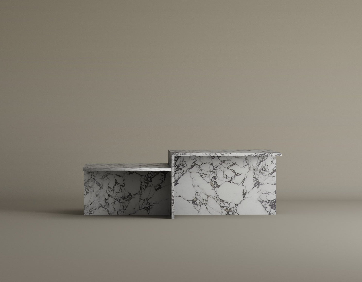 Pure Calacatta Viola Marble Coffee Table