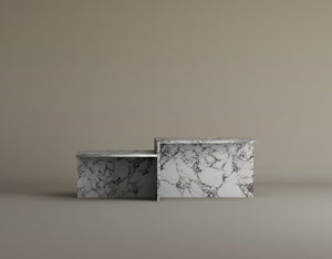 Pure Calacatta Viola Marble Coffee Table