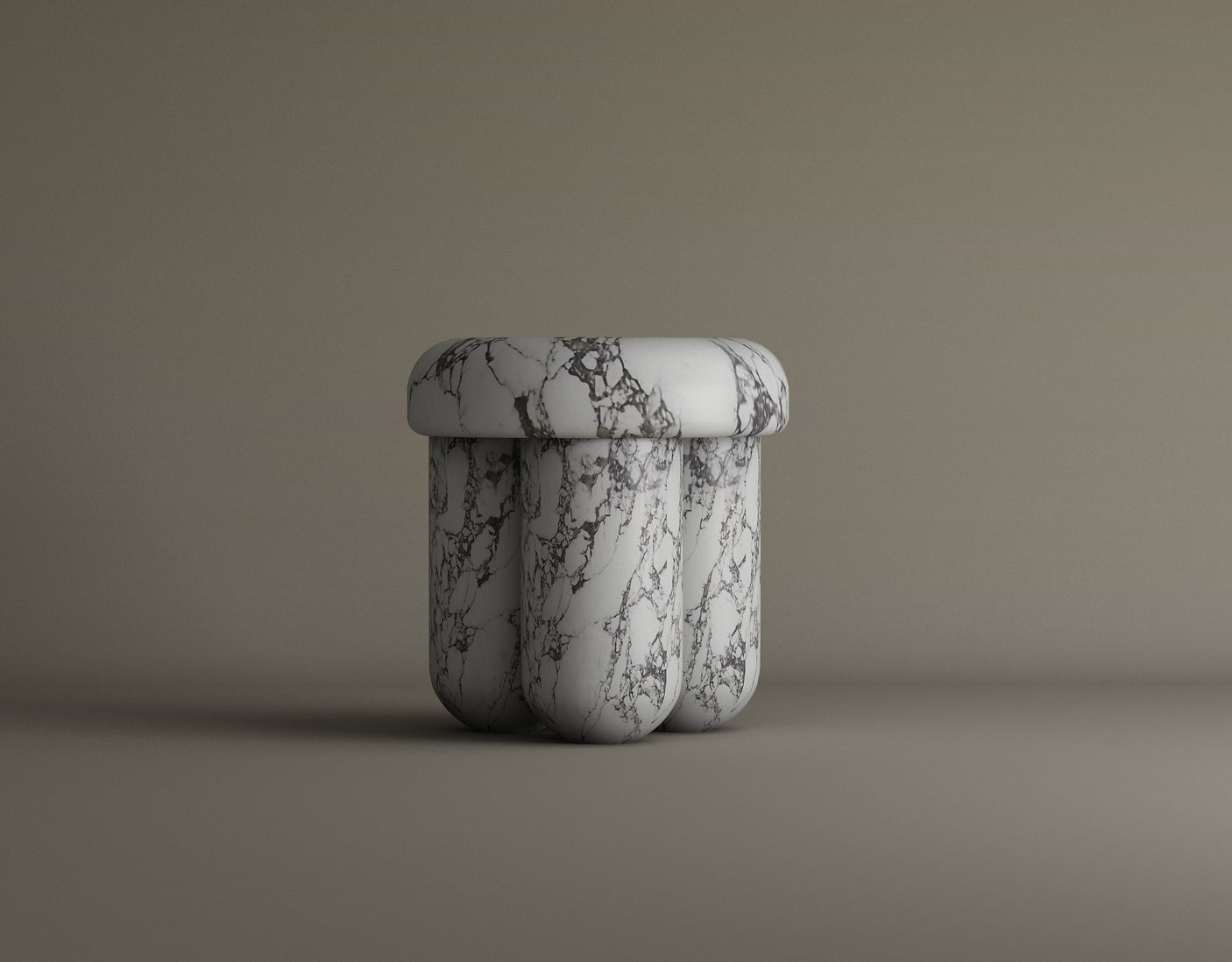 Elegance Calacatta Viola Marble Accent Table