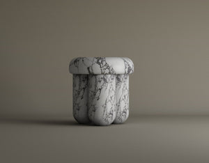 Elegance Calacatta Viola Marble Accent Table