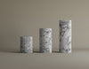 Pillar Trio Calacatta Viola Marble Set