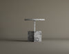 Scepter Calacatta Viola Marble Side Table