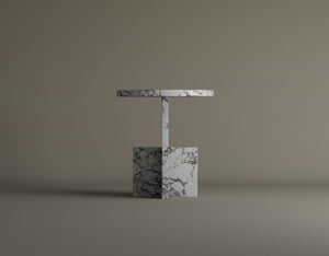 Scepter Calacatta Viola Marble Side Table