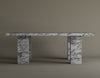 Pebble Path Calacatta Viola Marble Coffee Table