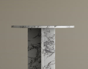 Ela Prestige Calacatta Viola Marble Coffee Table – A Statement Piece in Handcrafted Marble