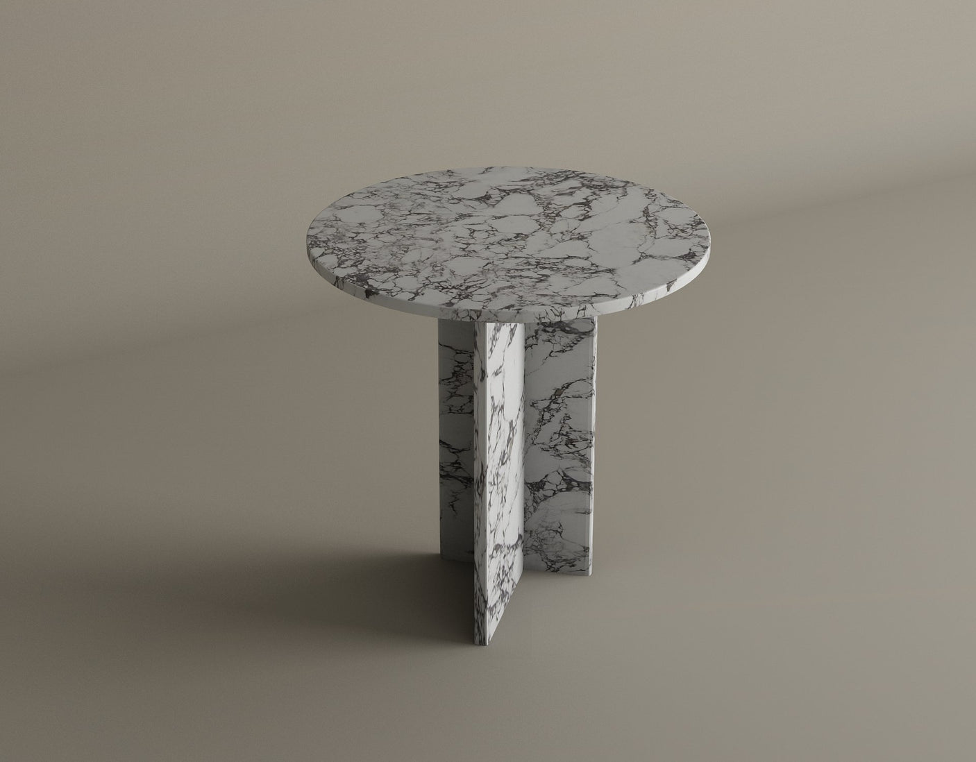 Ela Prestige Calacatta Viola Marble Coffee Table – A Statement Piece in Handcrafted Marble