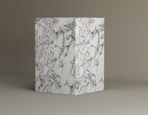 Harmony Calacatta Viola Marble Cube Table