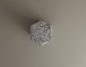 HexaForm Calacatta Viola Marble Table