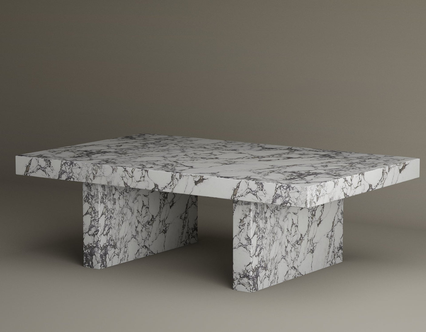 Fitzrovia Calacatta Viola Marble Coffee Table