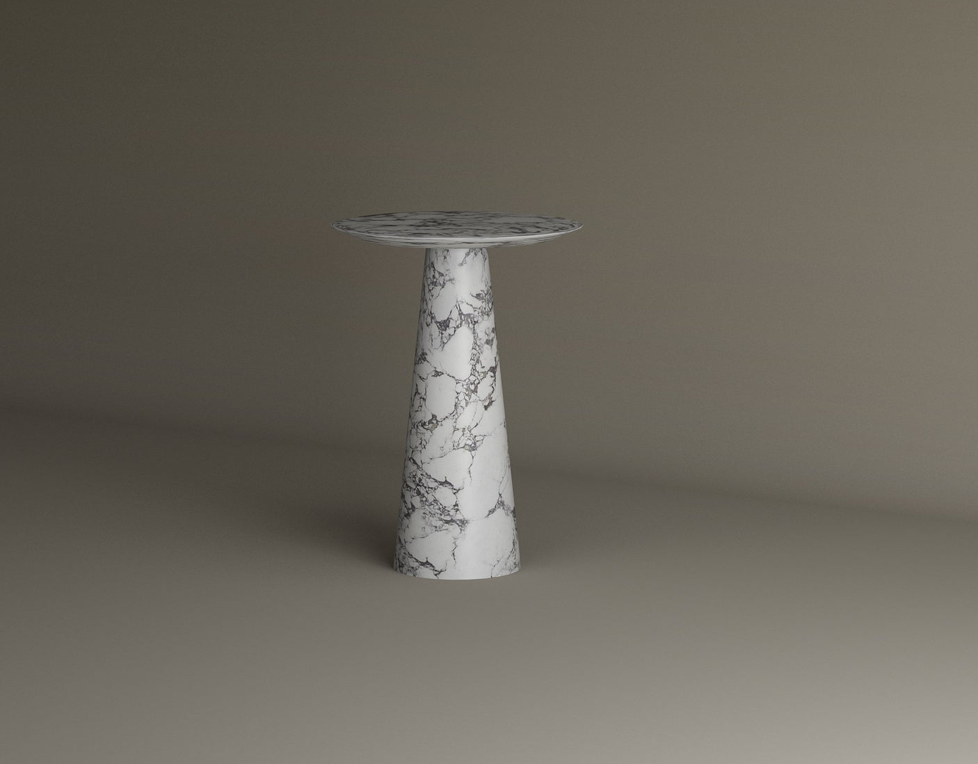 Twin Pillars Calacatta Viola Marble Table Set