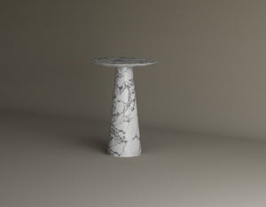 Twin Pillars Calacatta Viola Marble Table Set