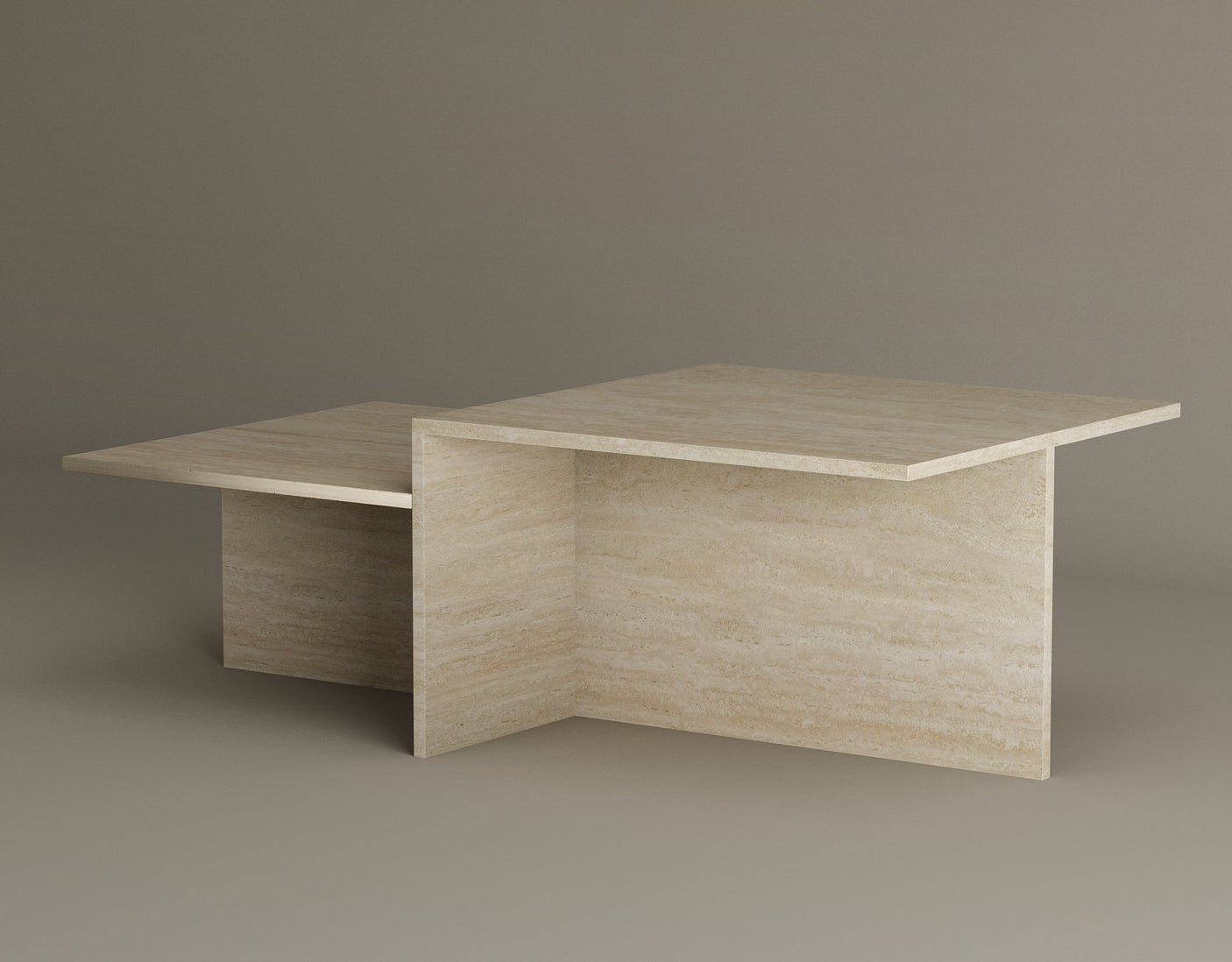 Eco-Friendly Travertine Coffee Table – Sustainably Sourced Stone for a Durable & Stylish Design