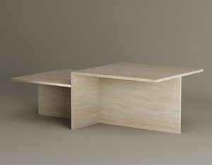 Eco-Friendly Travertine Coffee Table – Sustainably Sourced Stone for a Durable & Stylish Design