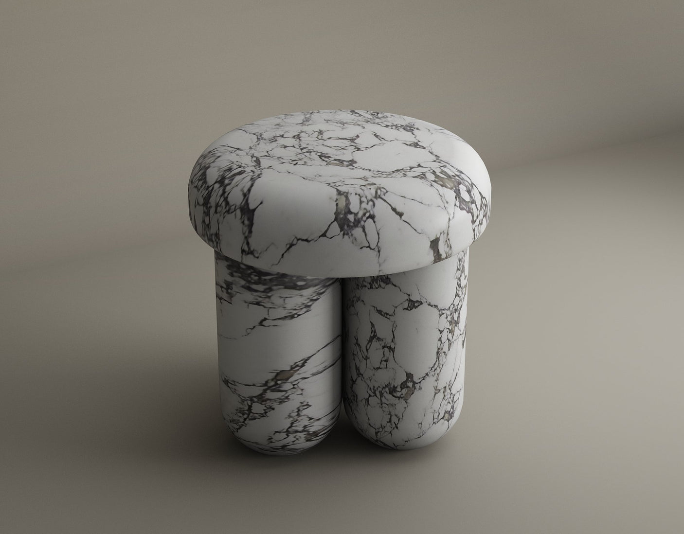 Elegance Calacatta Viola Marble Accent Table