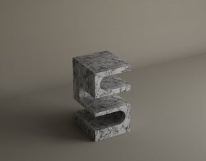 Serenity Block Calacatta Viola Marble Table