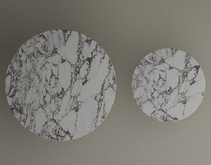 Serenity Calacatta Viola Marble Coffee Table Set