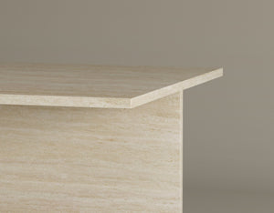 Eco-Friendly Travertine Coffee Table – Sustainably Sourced Stone for a Durable & Stylish Design