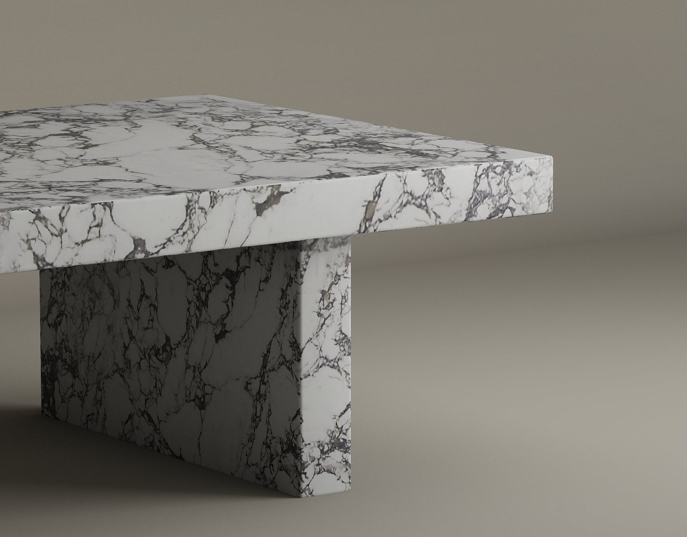 Fitzrovia Calacatta Viola Marble Coffee Table