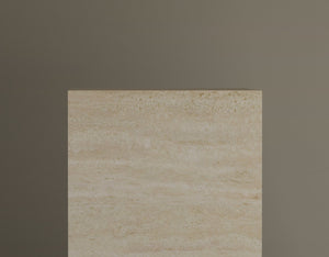 Travertine Elegance Trio – Three-Piece Sculptural Set for Contemporary Interiors