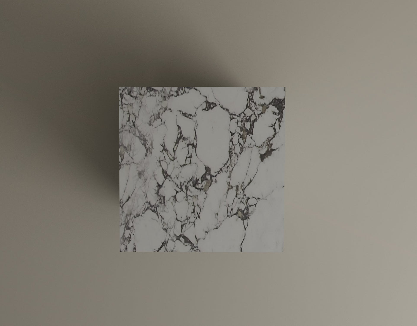 Terra Firma Calacatta Viola Marble End Table