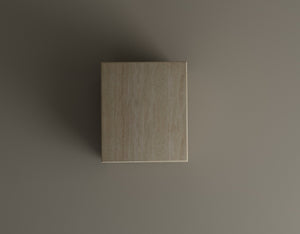 Serenity Block Travertine Table – A Multifaceted Natural Stone Marvel