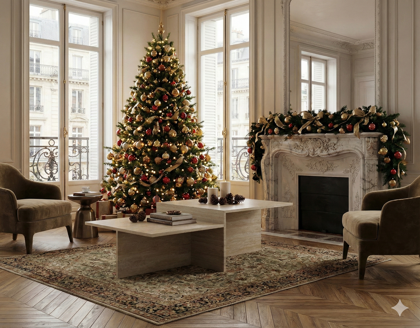 Eco-Friendly Travertine Coffee Table – Sustainably Sourced Stone for a Durable & Stylish Design