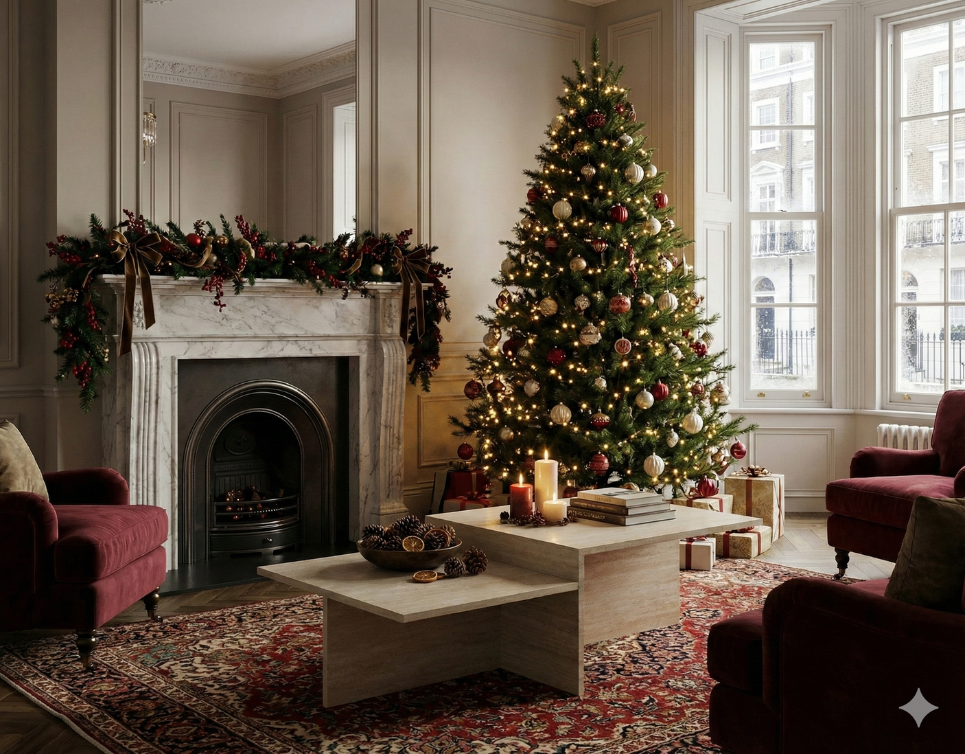 Eco-Friendly Travertine Coffee Table – Sustainably Sourced Stone for a Durable & Stylish Design