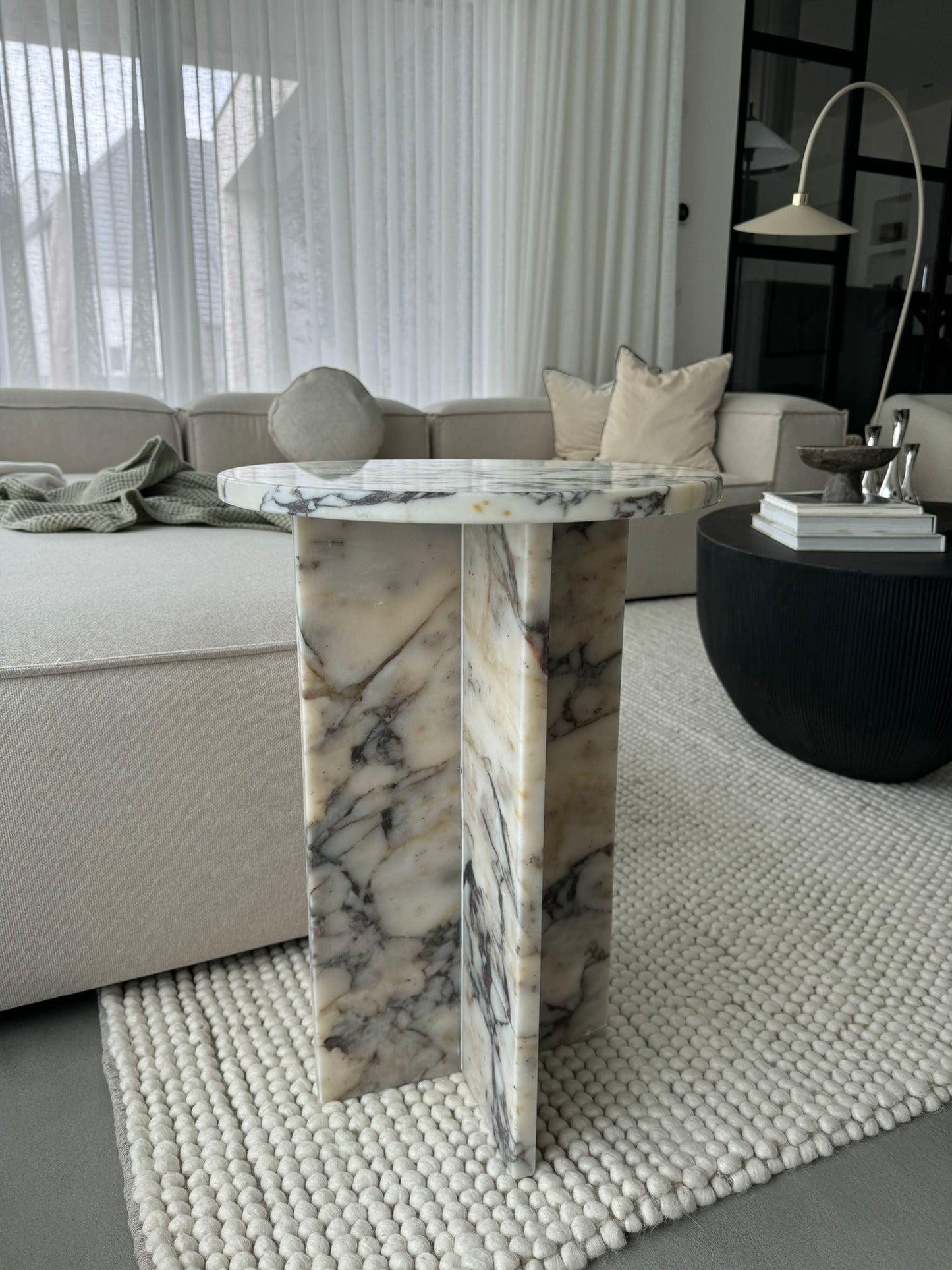 Ela Prestige Calacatta Viola Marble - Couchtisch aus Marmor