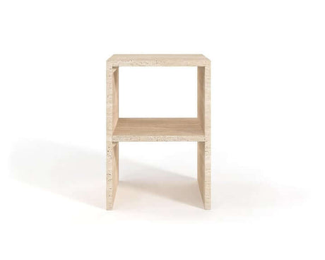 Versatile Travertine End Table by Travertable